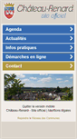 Mobile Screenshot of chateau-renard.fr